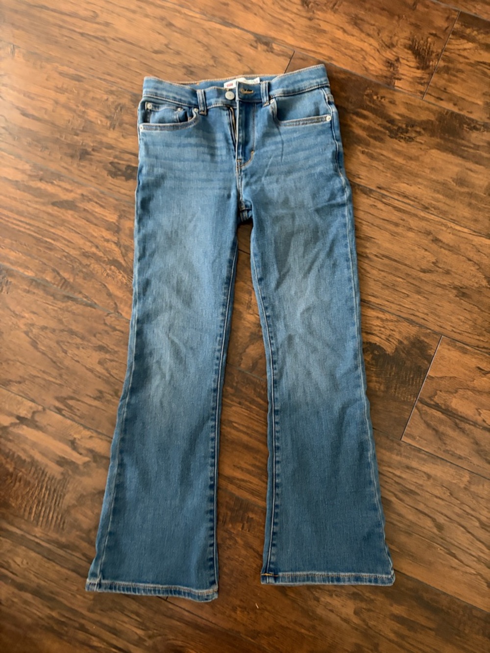 Levi's Kids Blue Flared Jeans